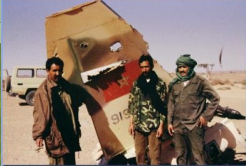 El Frente Polisario del Sahara Occidental. Polisario-derribo