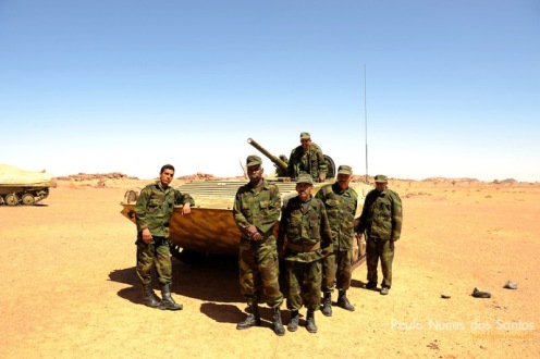El Frente Polisario del Sahara Occidental. Polisario-front-fighters-0276
