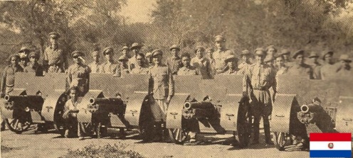 artillería paraguaya schneider 75mm gee