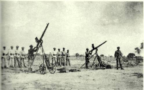 artilleros bolivianos