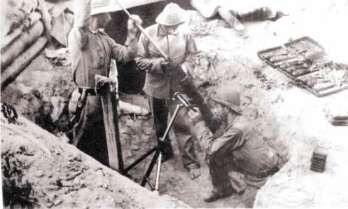 Durante el ataque para la recuperación de la laguna Pitiantuta, los paraguayos estrenaron una novedosa arma los morteros StokesBrant.2