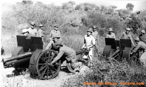 guerra del Chaco tropas paraguayas f