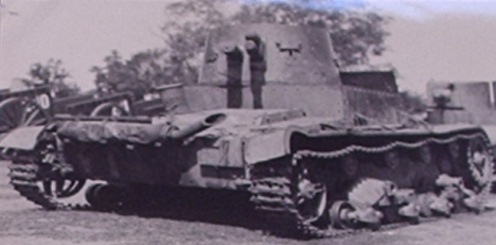 tanque capturado por el paraguay -guerra del chaco