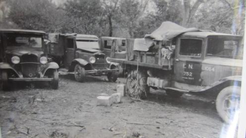 Camiones bolivianos capturados en Campo Vía dd