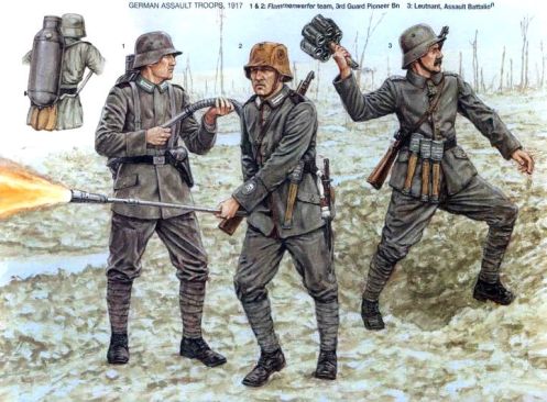 lanzallamas -primera guerra mundial
