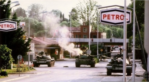 guerra de los diez dias 1991-Rožna_Dolina.